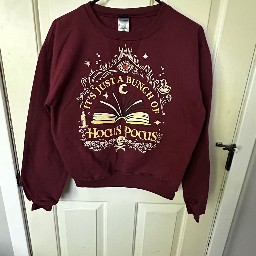 Maroon Hocus Pocus Sweatshirt